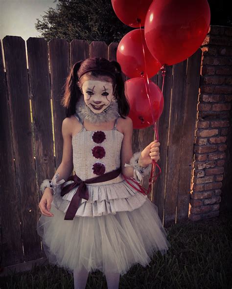 IT is a malevolent created that stalks children of Derry Maine, killing many of them. . Girls pennywise costume